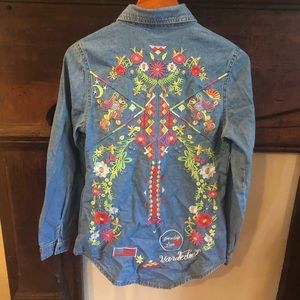 Free People- denim shirt